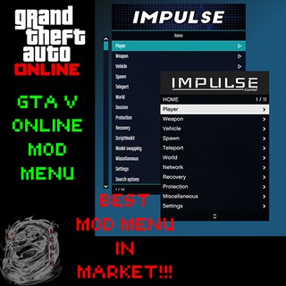 Gta Online Mod Menu Impulse Official Reseller Official Server