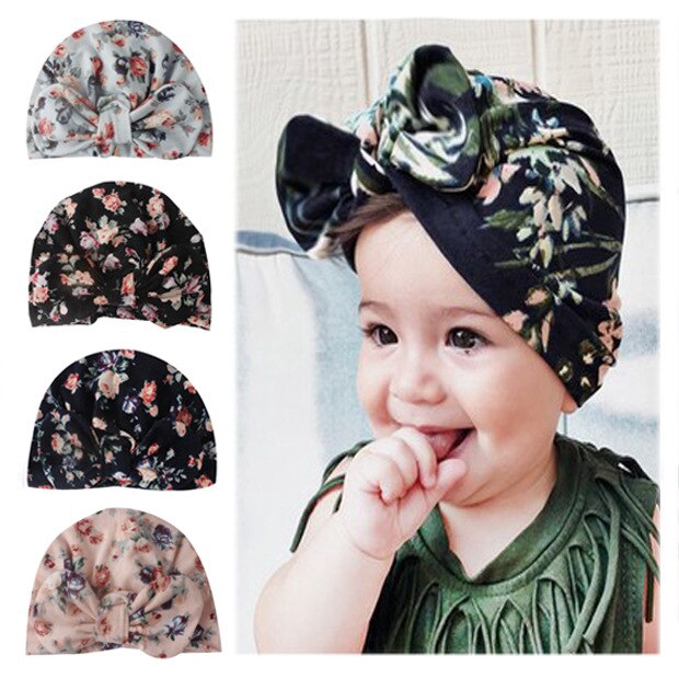 baby girl turban hat