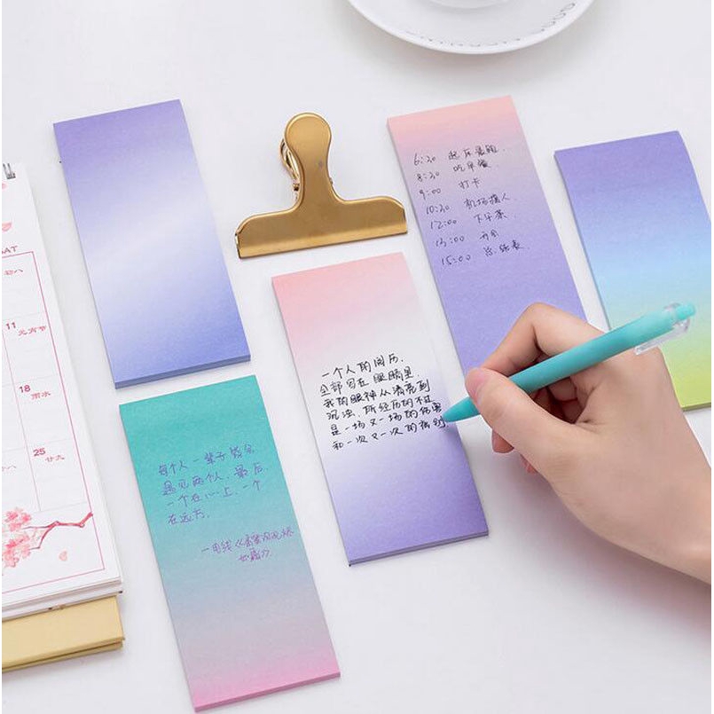 Random Form Schedule Memo Pad Bookmark Post-IT Sticker Marker Flags Sticky Notes