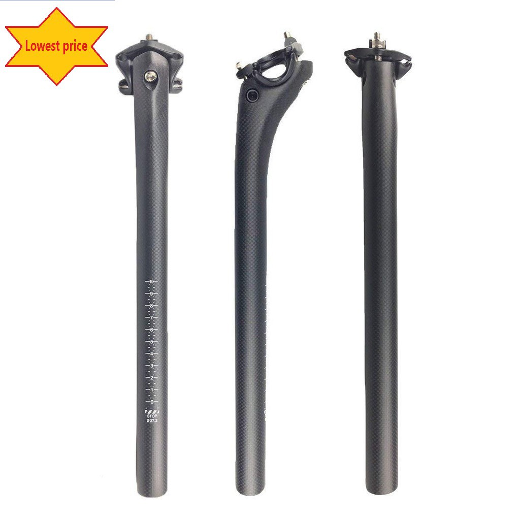 3K Matte Full Carbon Fiber Seatpost MTB/Road Bike Seatback Seatpost Saddle Post | Shopee Malaysia