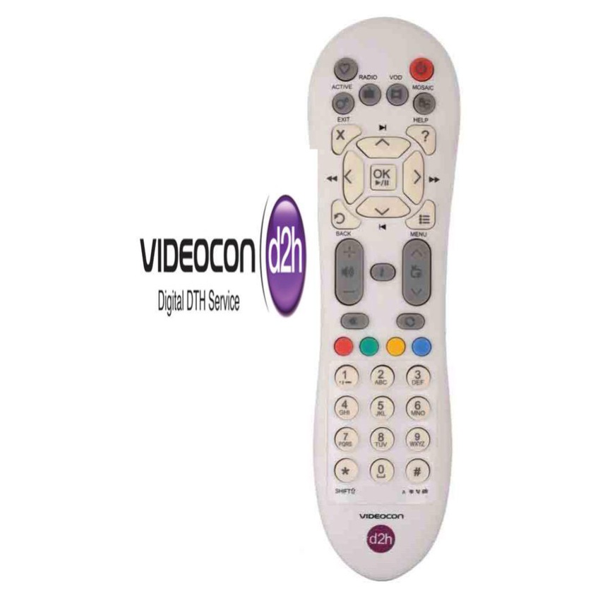 Videocon d2h Remote (IR) Shopee Malaysia
