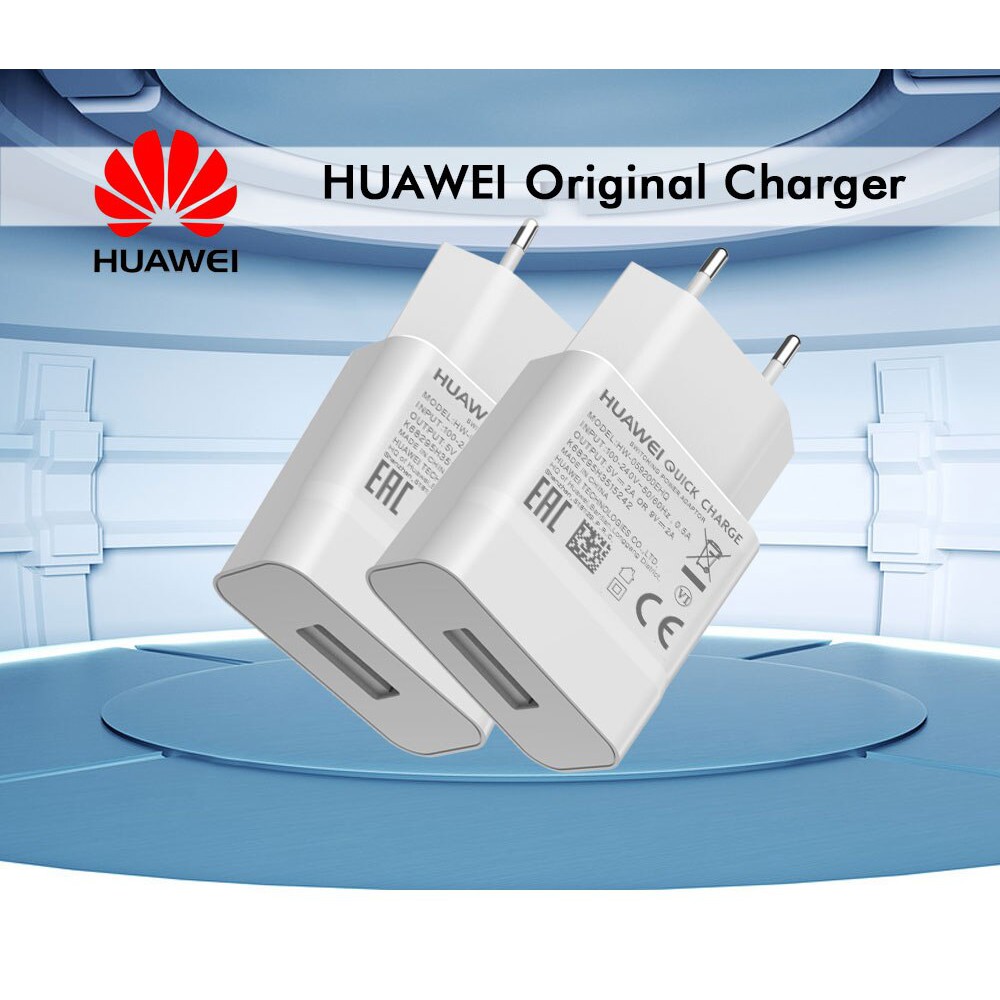 Premium Huawei SuperCharge Adapter 4.5V/5A(EU) + 5A Micro Data Cable (AP81) [HW050450C00