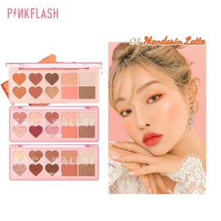 Image of Pinkflash Multiple Face Palette Eyeshadow Blush Highlighter Nude Brown Pink Shimme Matte
