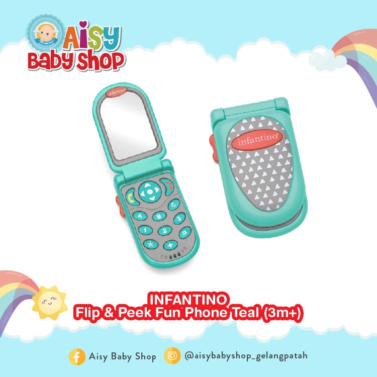 infantino flip and peek fun phone