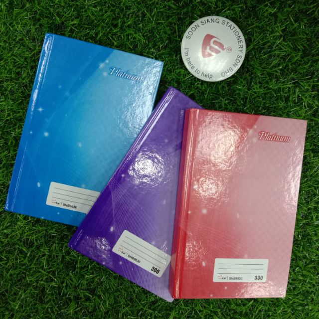 Uni Paper Platinum A6 Hard Book Cover 300pages (SNB 9030) | Shopee Malaysia