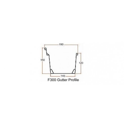 Arensi Marley F300 Gutter Grey 1 Meter Rainwater System Salur Air Kelabu F300 Shopee Malaysia