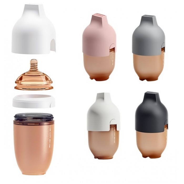 Heorshe He Or She Ultra Wide Neck Antibacterial Baby Bottle 5oz 8oz Ready Stock Shopee Malaysia