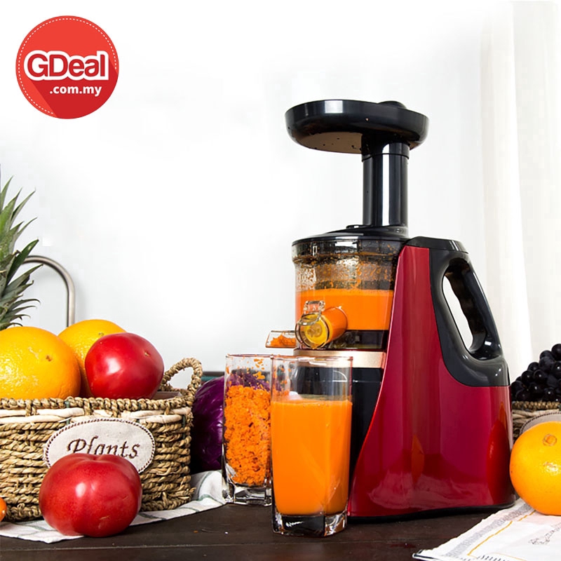 GDeal 150W Mini Juice Maker Low Speed Fresh Fruit & Vegetable Household Lightweight Machine Juicer Mesin Jus ميسين جوس