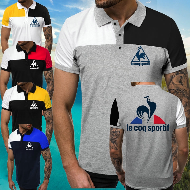 le coq sportif mens polo shirt