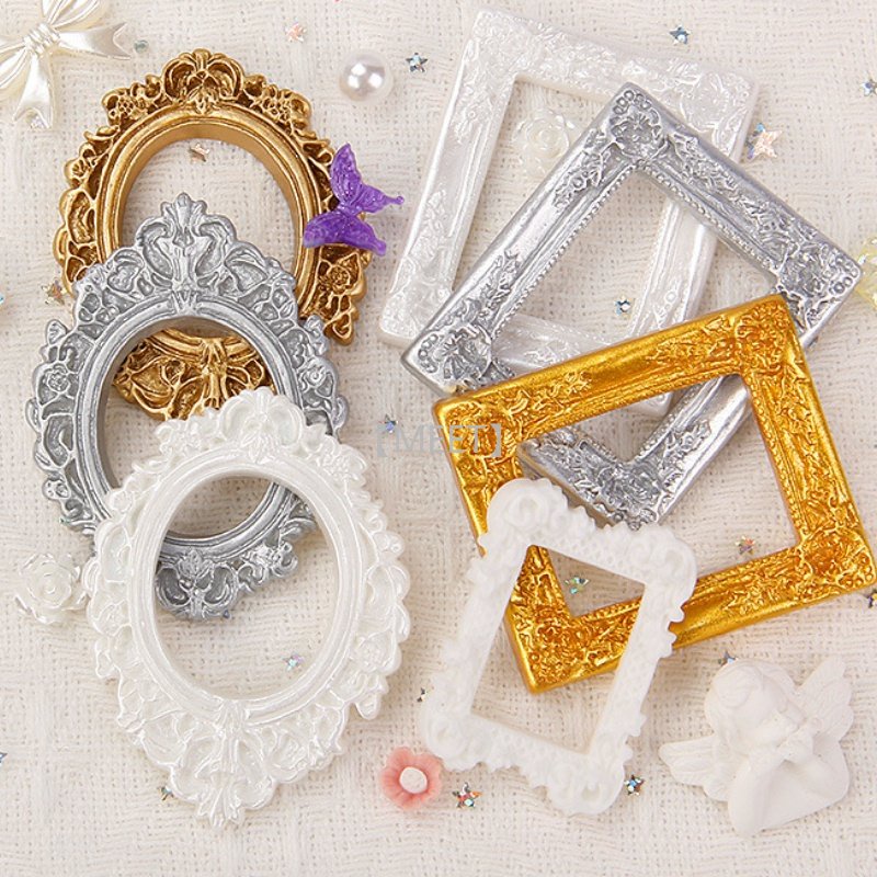 【MEET】1#-10# Trend mini museum frame Retro Photo Frame DIY Resin Jewelry Handmade Materials