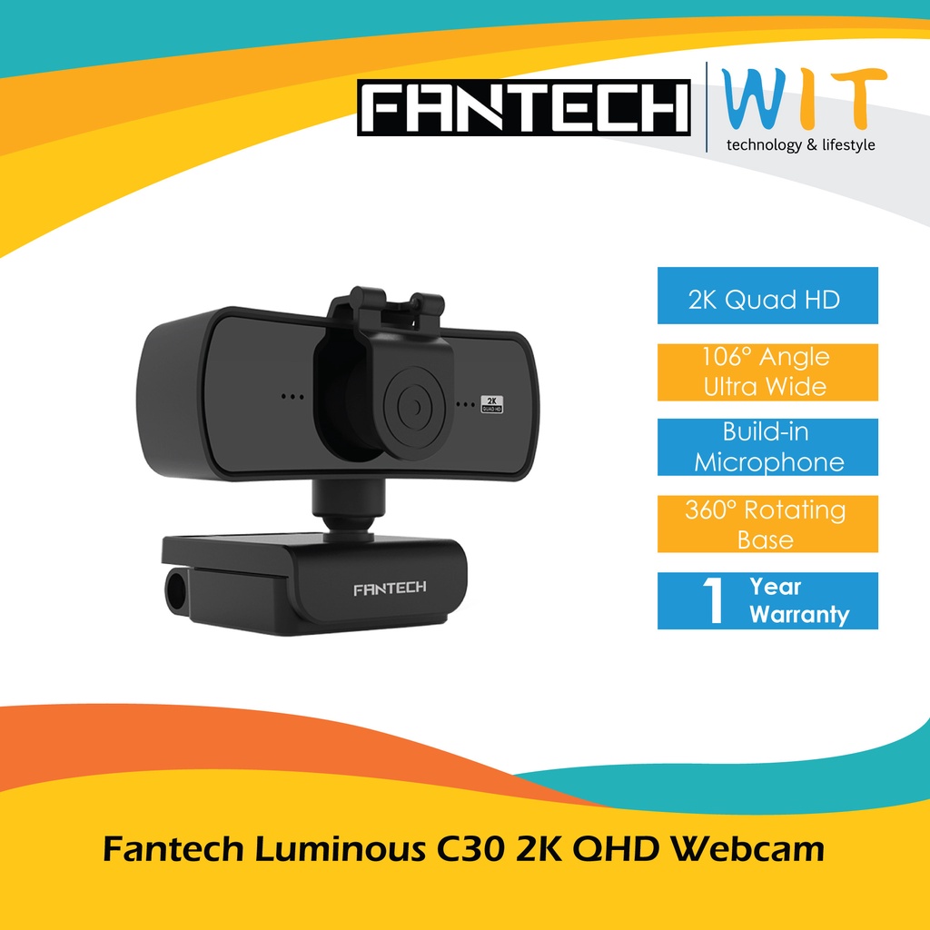 Fantech Luminous C30 2K QHD Webcam