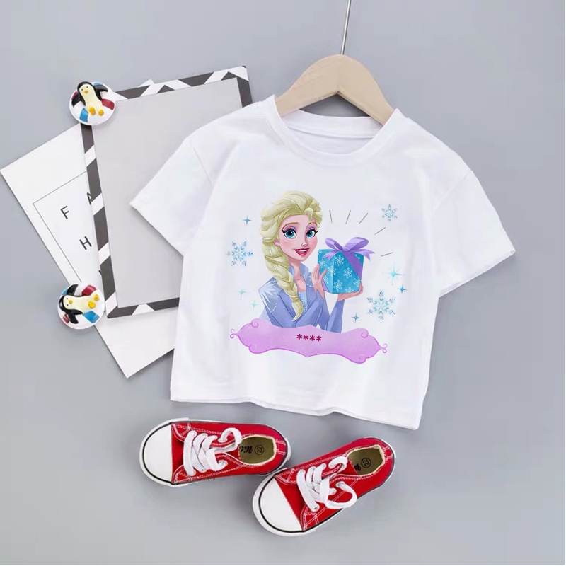Jean Princess Set Kleding Unisex kinderkleding Tops & T-shirts 