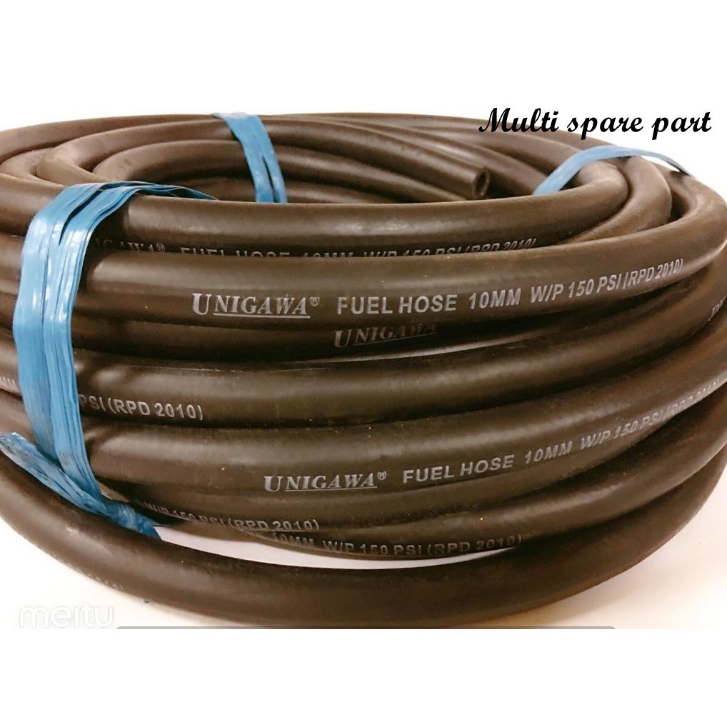 FUEL HOSE UNIGAWA BRAND 10MM （1 FEET=1 KAKI 12INCH ） Shopee Malaysia