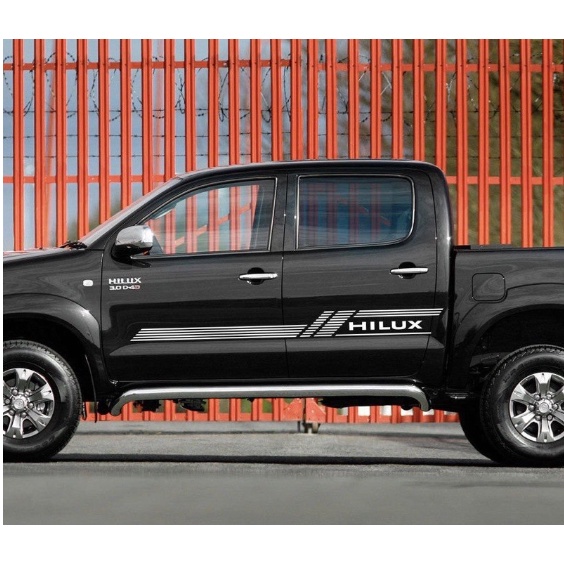 Ready Stock Toyota Hilux Side Body Vinyl Decal Sticker Shopee Malaysia