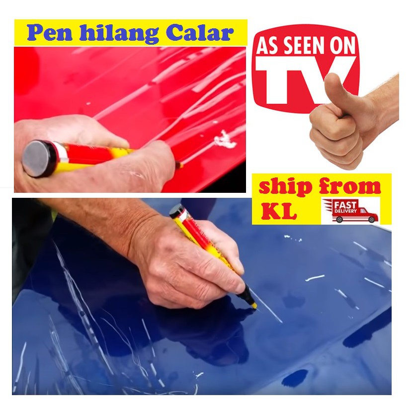 Pen Hilang Calar Cat Kereta Car Paint Clear Scratch Repair Remover Fix It Pro Co Shopee Malaysia