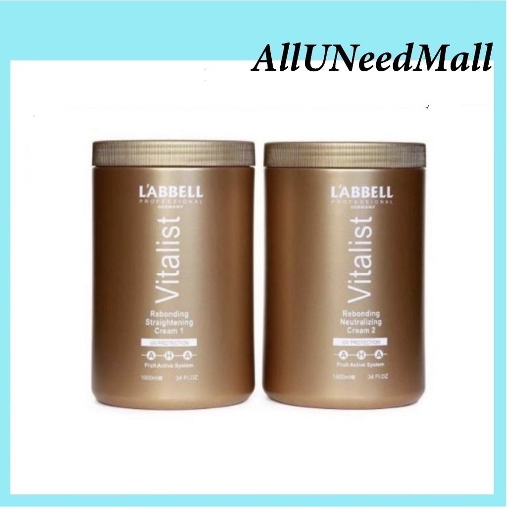 Labbell Vitalist Hair Rebonding Straightening Cream 1000ML Shopee Malaysia