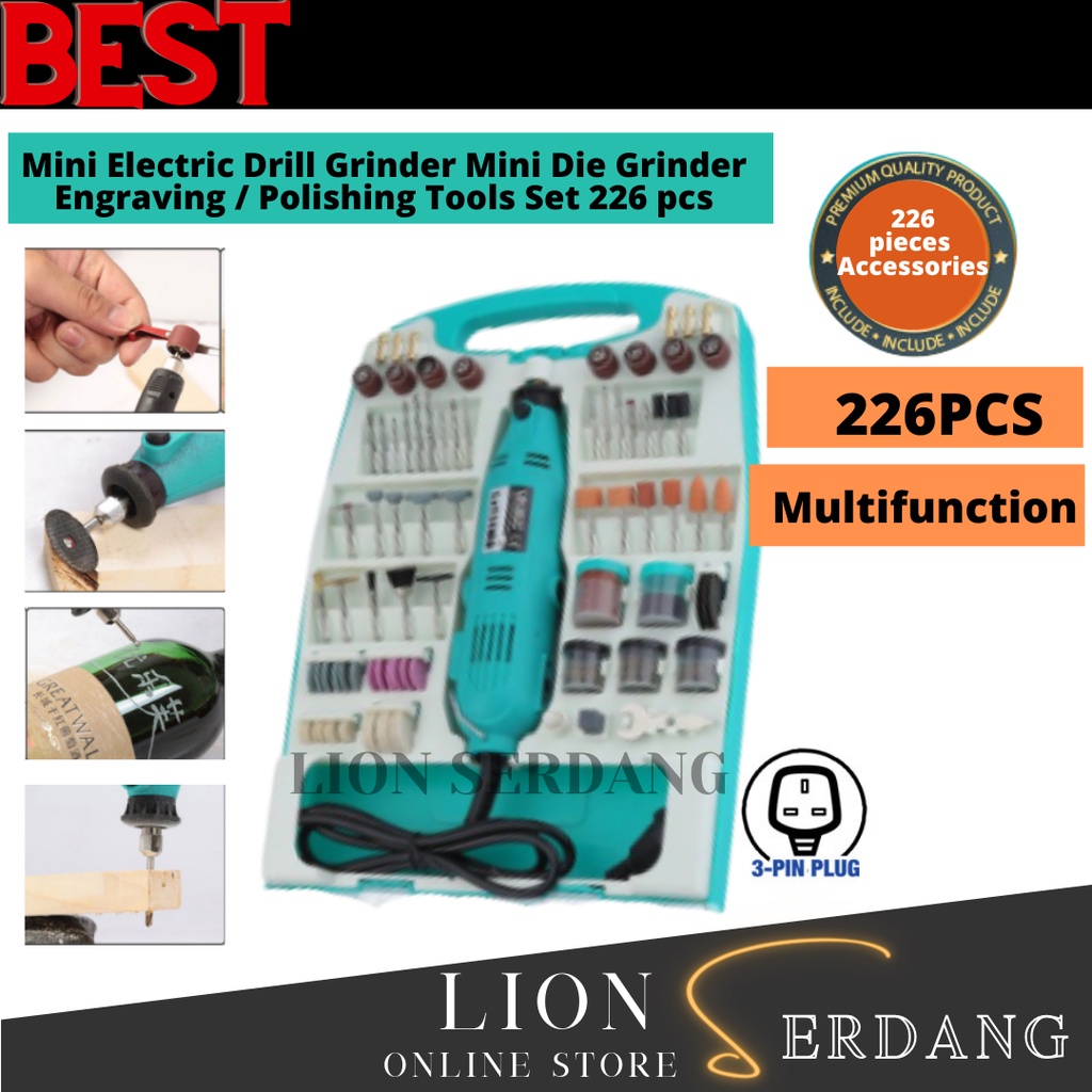 BEST Mini Electric Drill Grinder Mini Die Grinder Engraving / Polishing