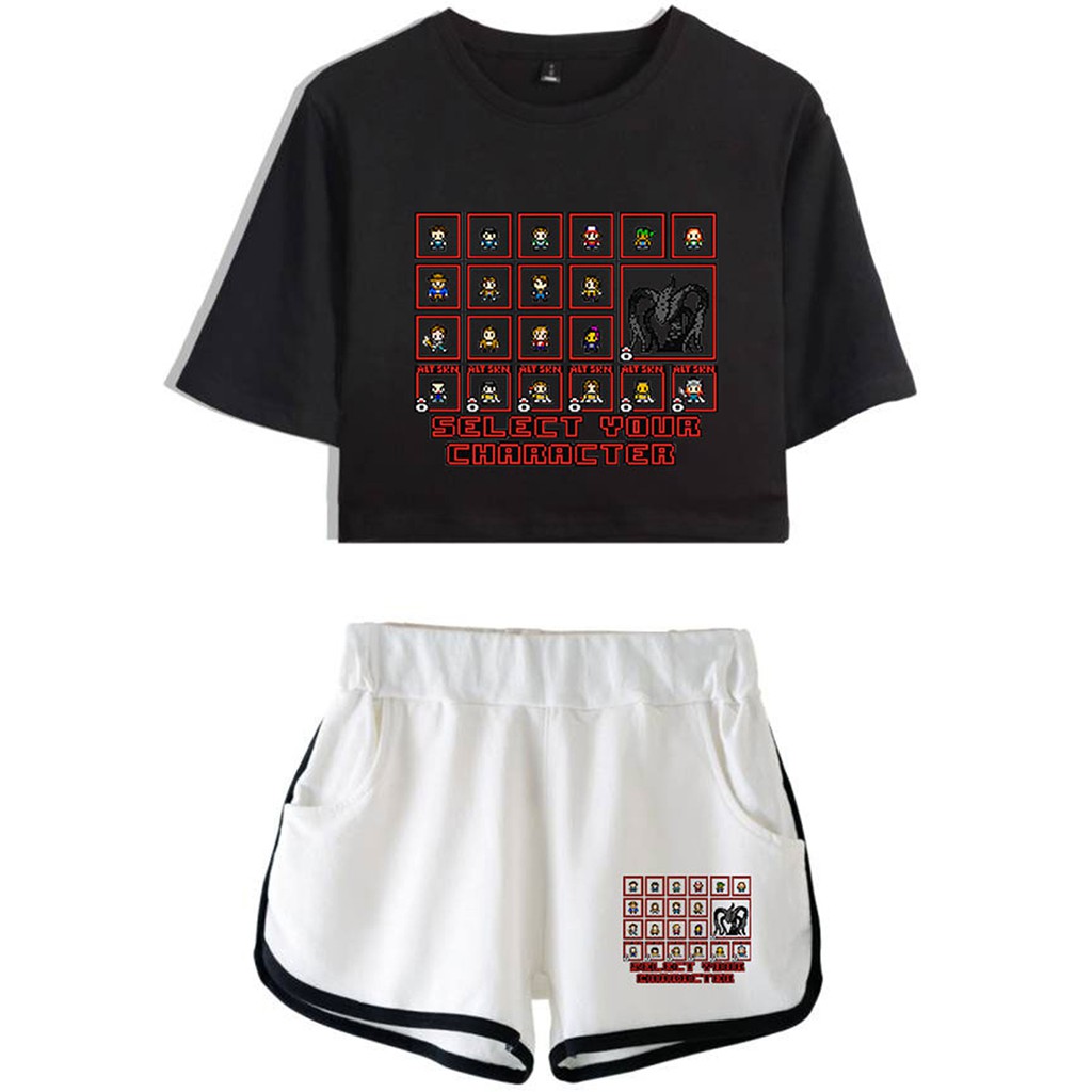 stranger things crop top hoodie