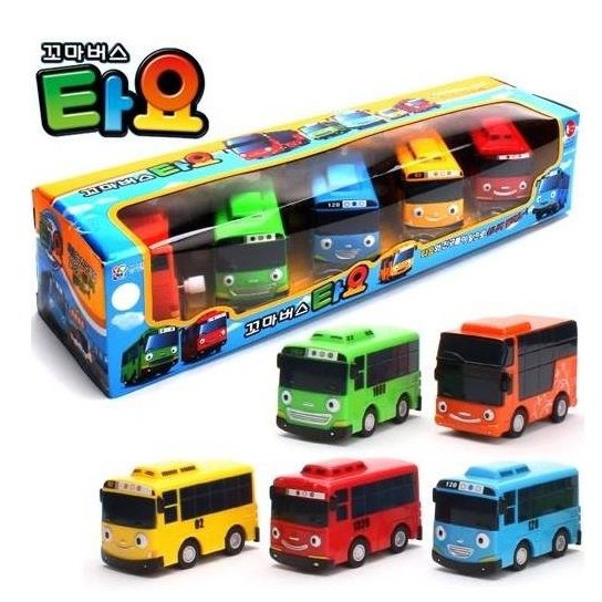 Tayo Special Little Bus SET of 5 (Lani, Gani, Tayo, Rogi ...