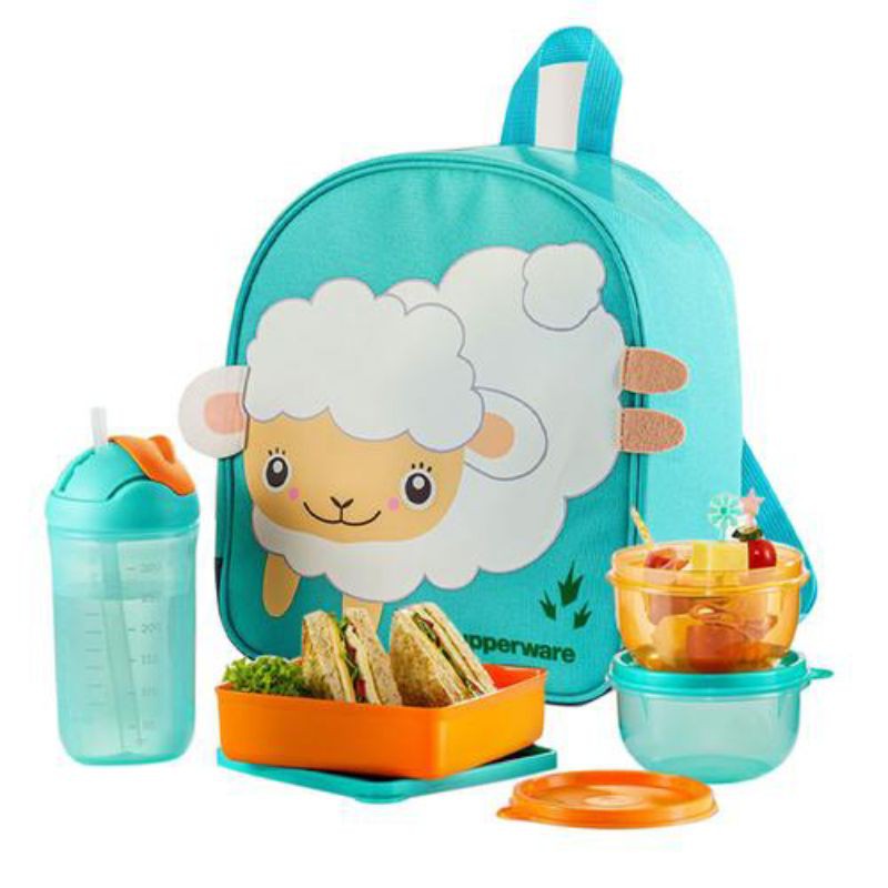 [🔥 READY STOCK 🔥] Bekas Bekal Tupperware Back To School Set(Lunch set)