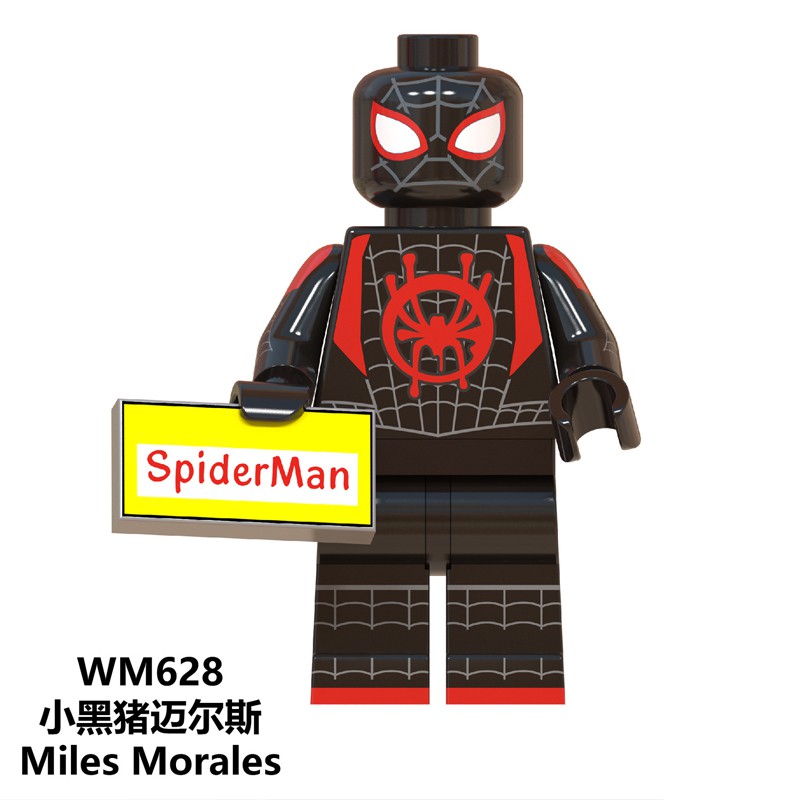 spiderman miles morales lego