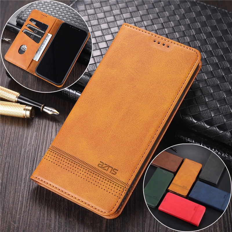 Samsung S22 Plus Ultra A13 A33 A53 A73 5G Flip Leather Case Auto Closing Cover Casing