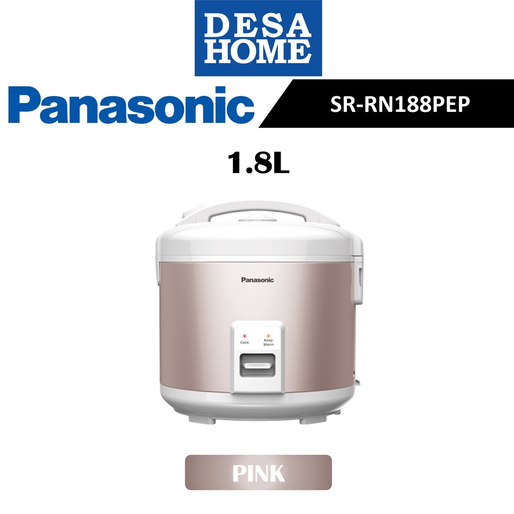 Panasonic Mechanical Rice Cooker (1.8L) SR-RN188PEP/SR-RN188SSL/SRRN188