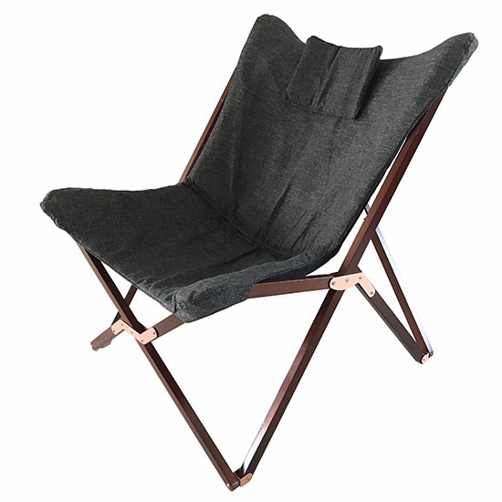 Comfortable Luxury Wood Frame For Folding Butterfly Chair With Cushion Shopee Malaysia
