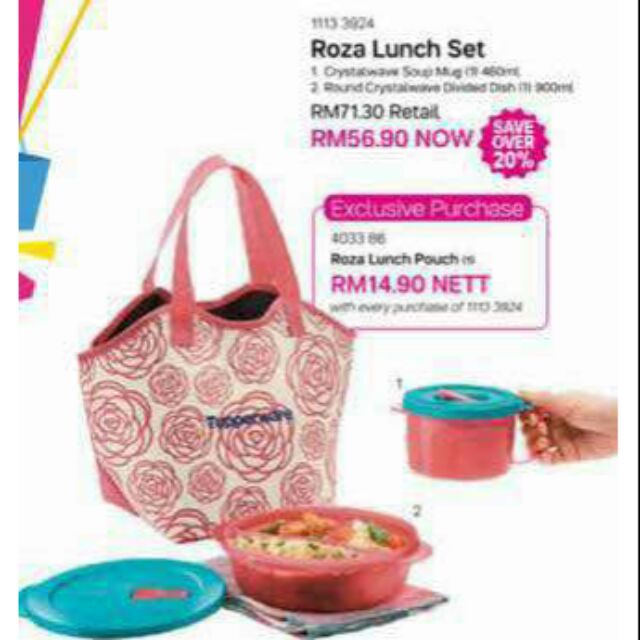 Roza Lunch Set Microwaveable