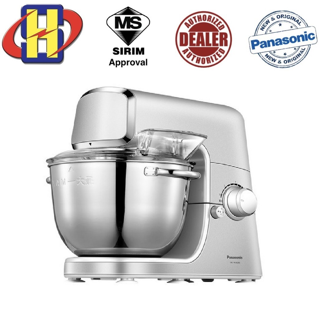 Panasonic Chef Machine Professional Mixing With Premier And Stylish Design MK-HKM200/MK-HKM200SSK