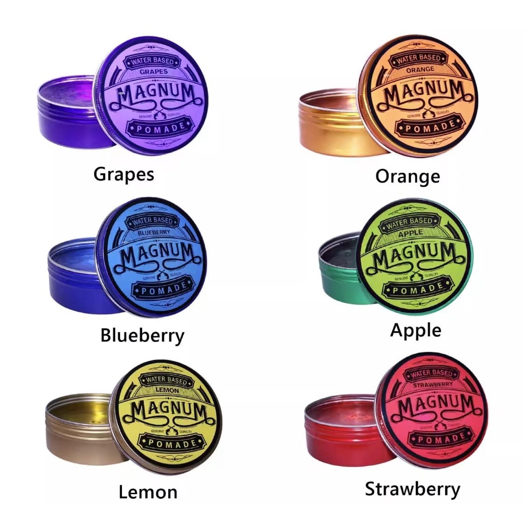 MAGNUM POMADE WATER BASED HAIR WAX MAGNUM STYLING / GEL RAMBUT MINYAK LELAKI