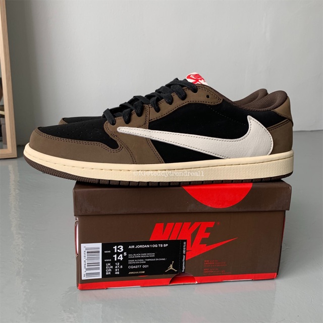 air jordan 1 retro low travis scott