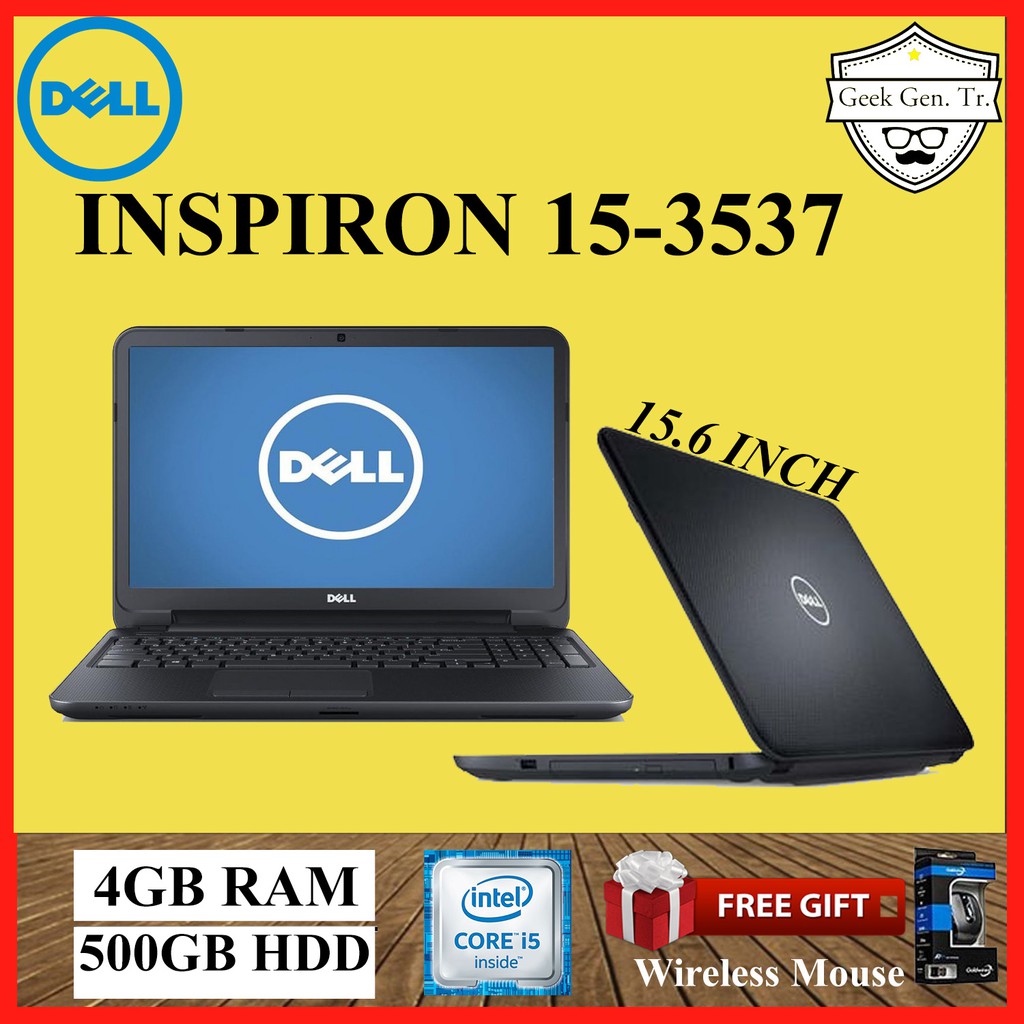 Dell Inspiron 15-3537 Core i5-4th gen 4GB RAM 500GB HDD 15 ...