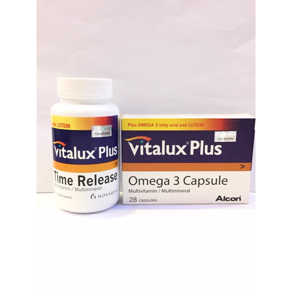 Vitalux Plus Time Relese Omega3 Shopee Malaysia