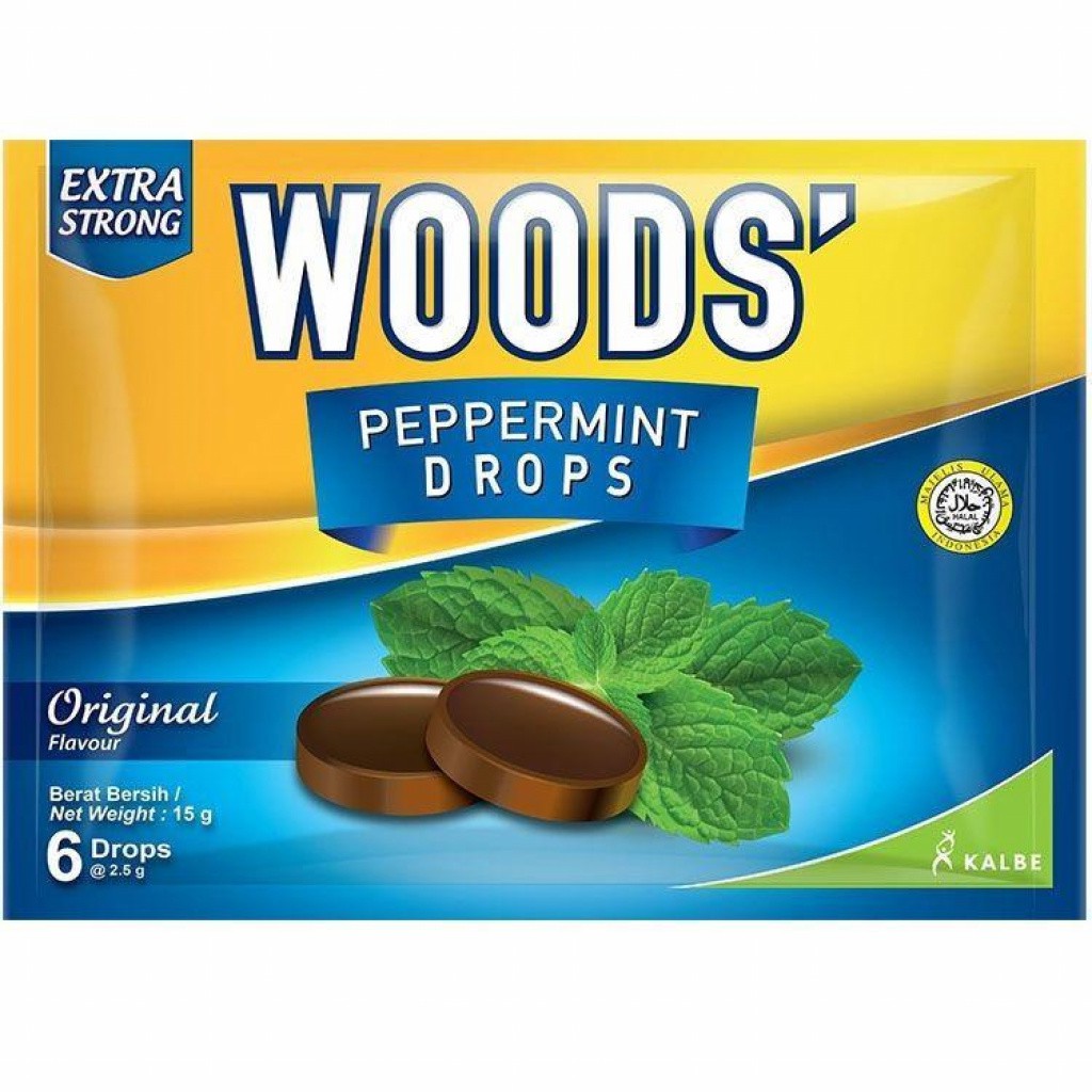 Woods Peppermint Lozenges 6s Shopee Malaysia