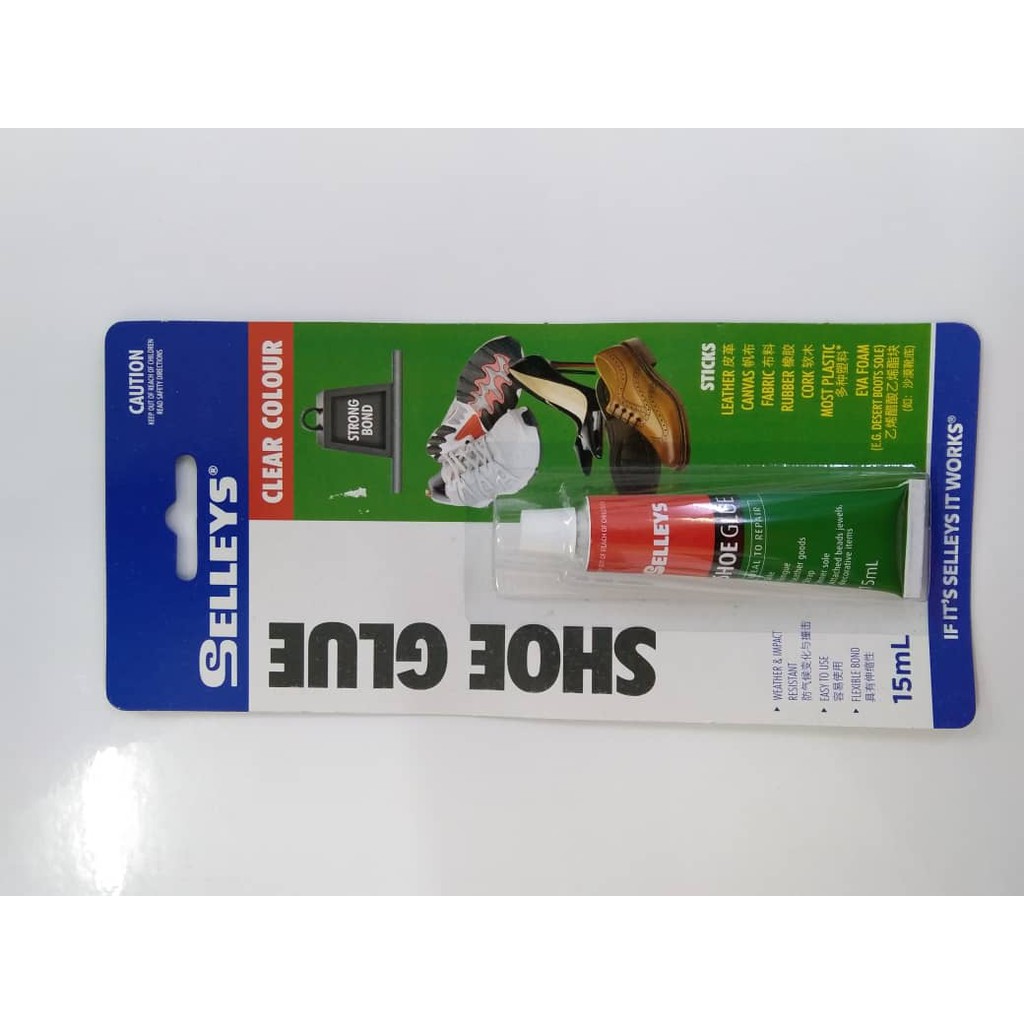 SELLEYS SHOE GLUE 15 ML Shopee Malaysia