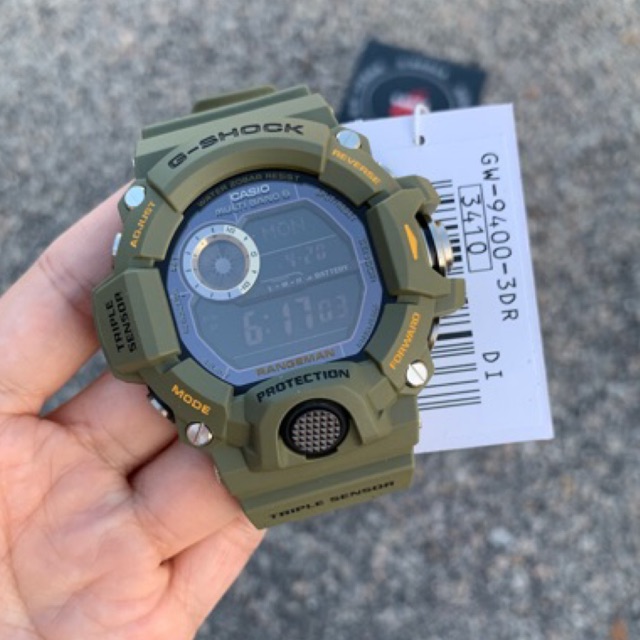 g shock rangeman green