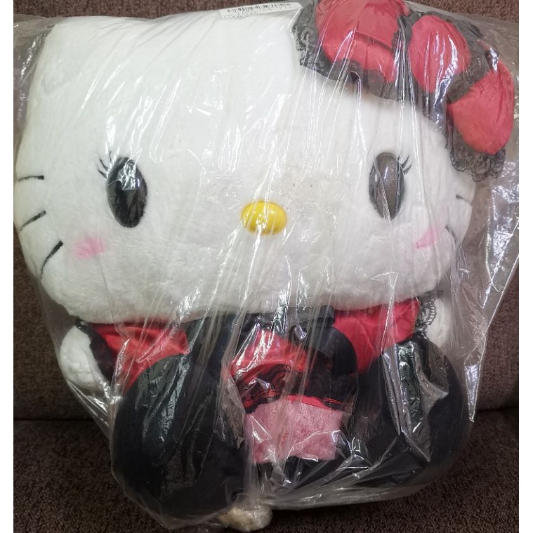 gothic hello kitty plush