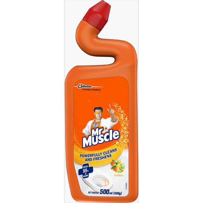 Mr Muscle Toilet Bowl Cleaner Citrus 500ml Shopee Malaysia