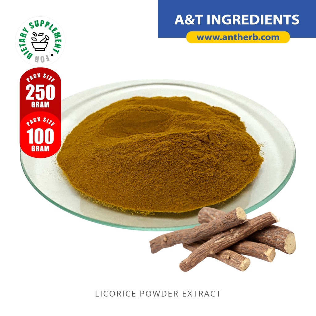 [100g/250g] Licorice Powder Extract HALAL Certified Shopee Malaysia