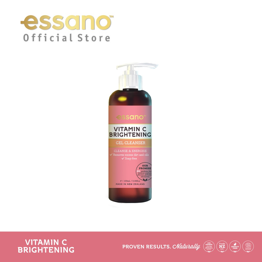 Essano Vitamin C Brightening Gel Cleanser (100ml) Shopee Malaysia