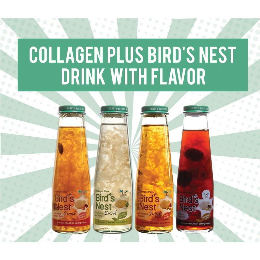 FG Walet Collagen Plus Bird Nest Drink Air Sarang Burung FGWalet dari Fouziah Gous Pastinya