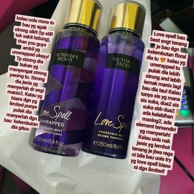 Body mist Victoria Secret (original)/trust seller  Shopee Malaysia