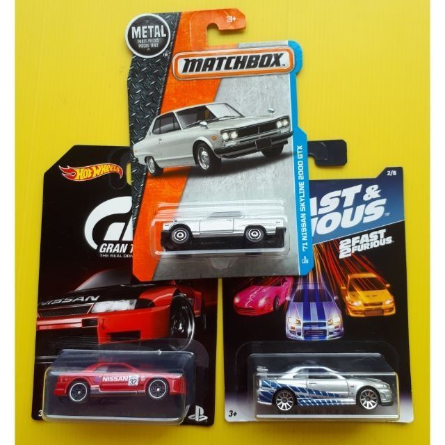 matchbox nissan skyline