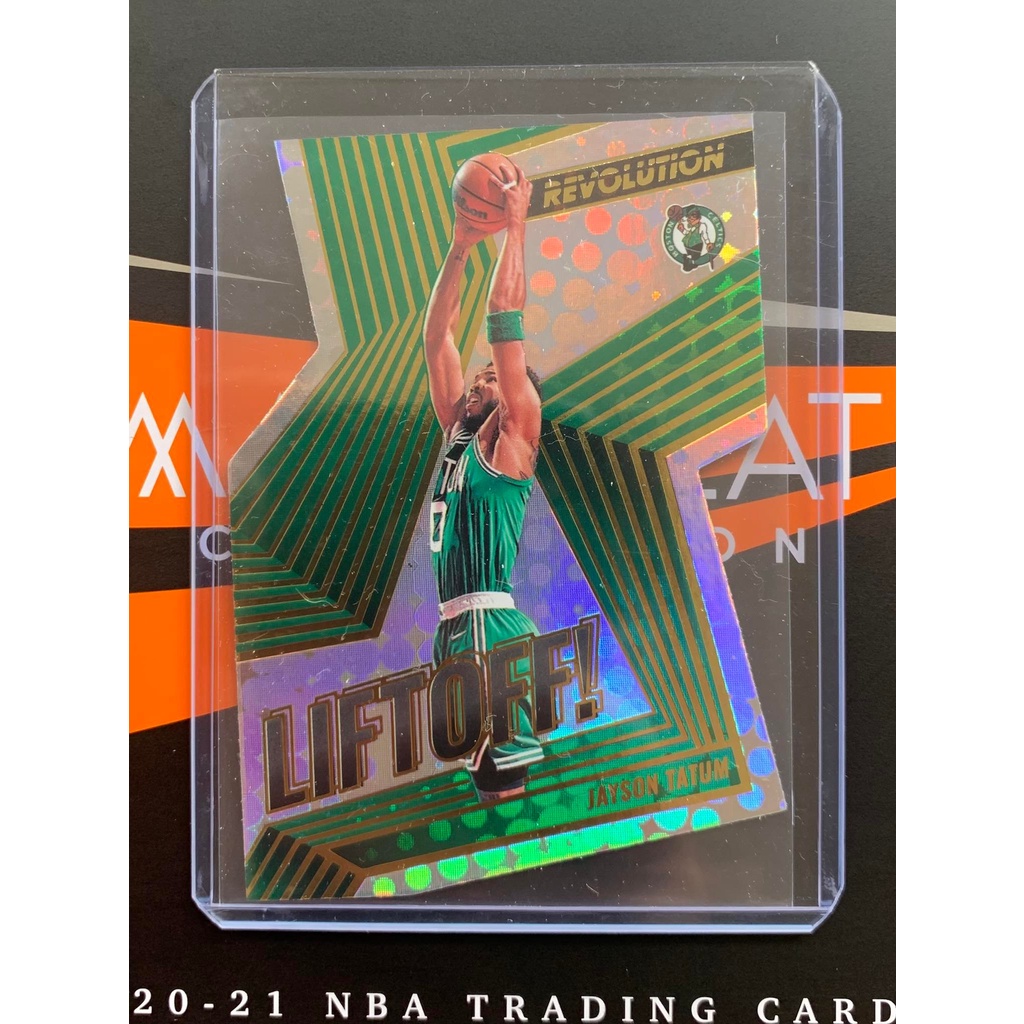 2021-22 PANINI REVOLUTION JAYSON TATUM LIFTOFF DIE CUT