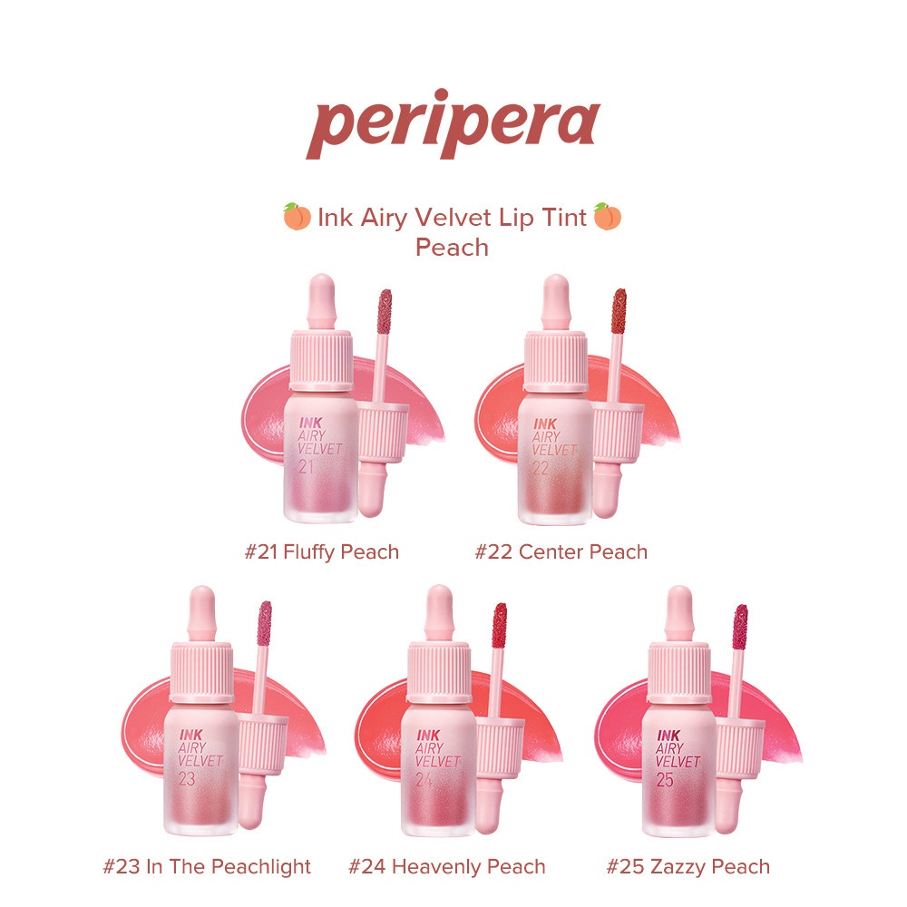 PERIPERA Ink Airy Velvet (AD) 24 Colors Shopee Malaysia