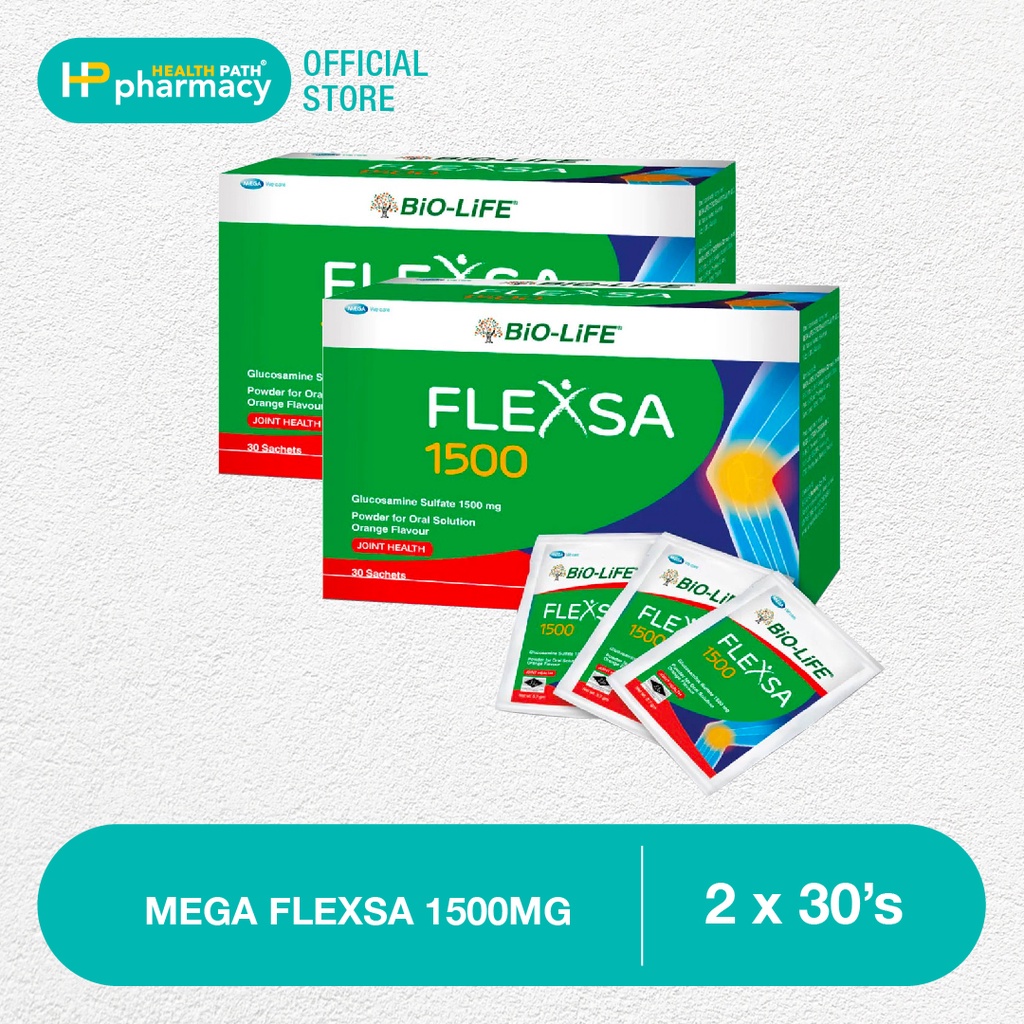 Mega Flexsa 1500mg 2x 30s (TWIN PACK) EXP 03/2023 | Shopee Malaysia