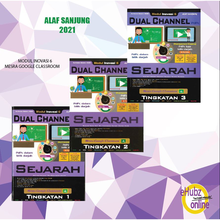 Ehubz Modul Inovasi 6 Dual Channel Sejarah Kssm Tingkatan 1 2 3 2021 As Shopee Malaysia