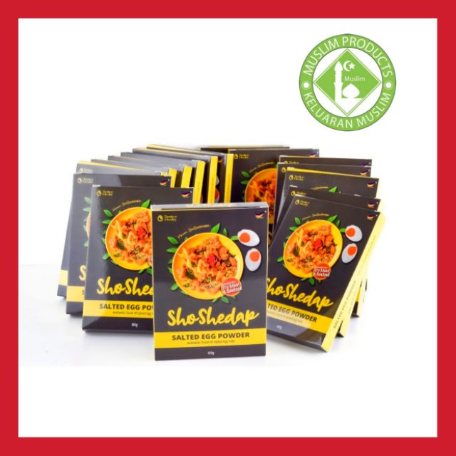 SALTED EGG POWDER SHO SHEDAP, HALAL , MUDAH | Shopee Malaysia