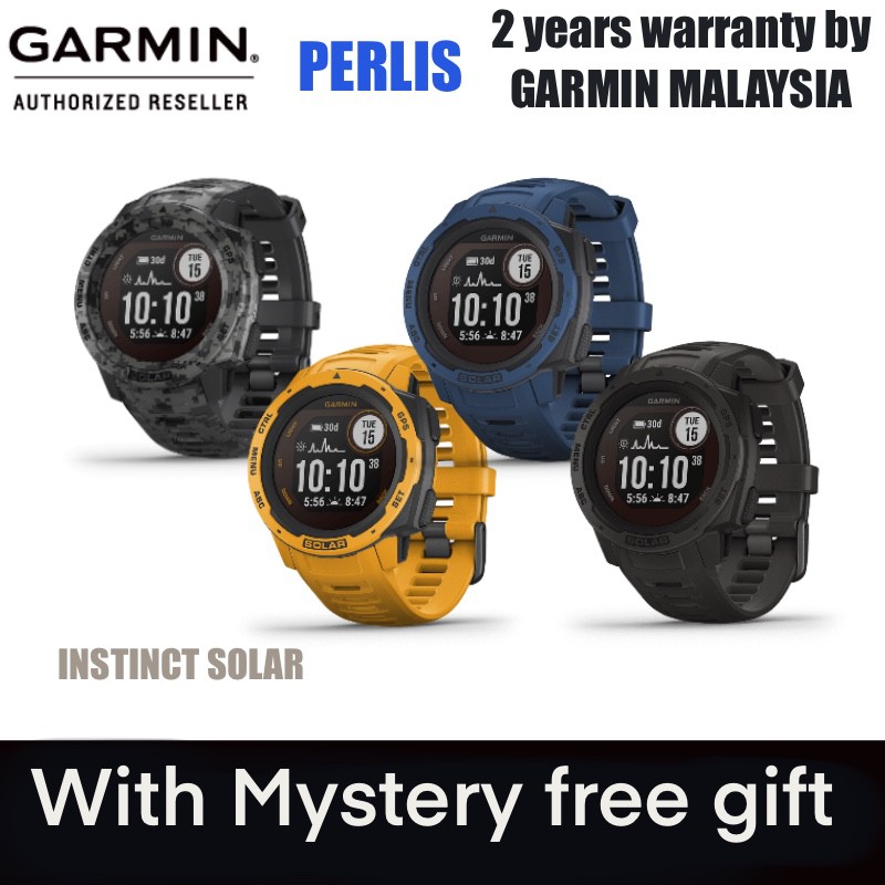 how to use garmin instinct solar